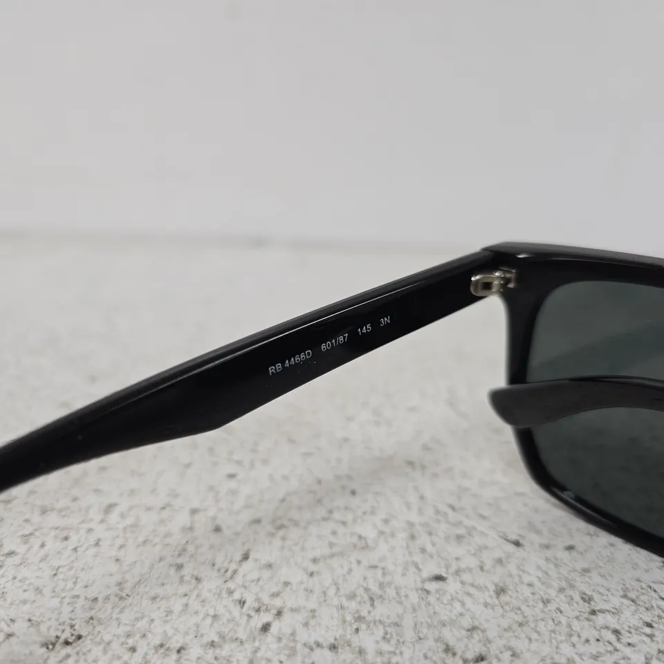 RAY-BAN JUSTIN SUNGLASSES ORB4165, RUBBER BLACK