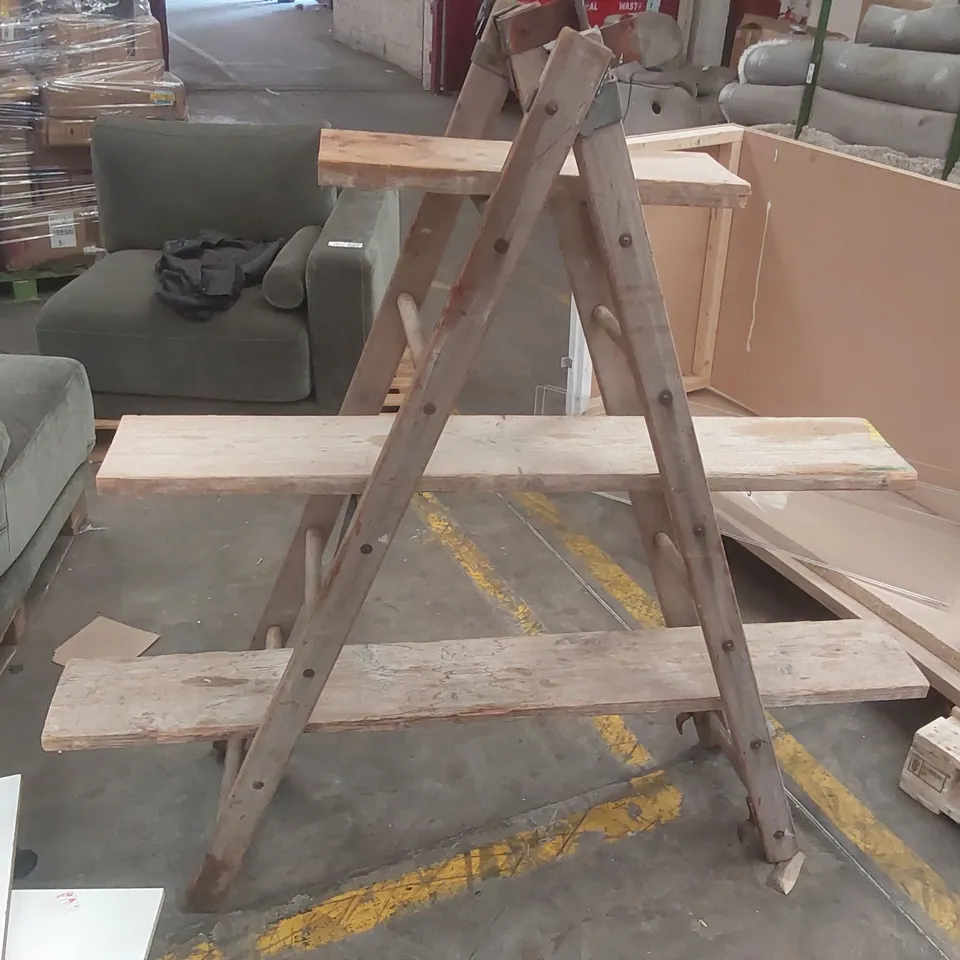 DESIGNER RUSTIC 3-TIER SHELF