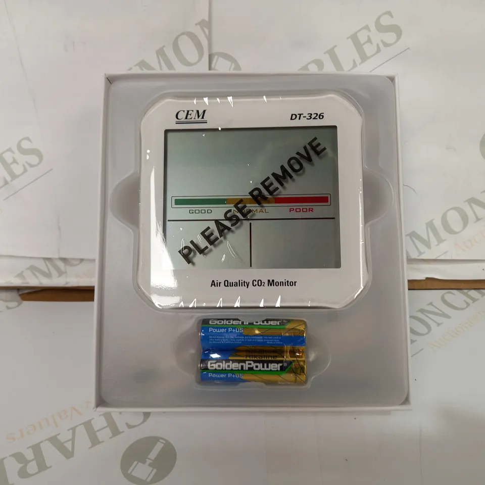 LOT OF 2 AIR QUALITY CO2 MONITERS