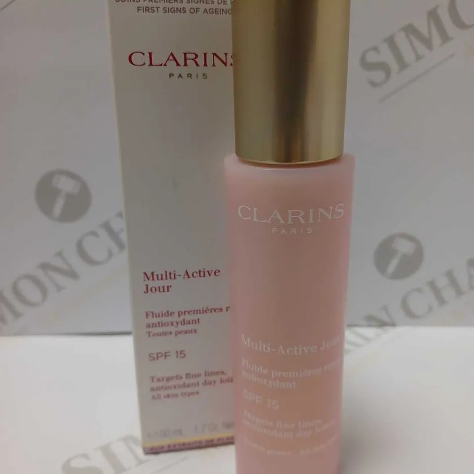 CLARINS MULTI ACTIVE ANTIOXIDANT DAY LOTION SPF15 50ML