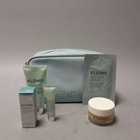 ELEMIS PRO-COLLAGEN TRY-ME KIT INLCUDES 5 ITEMS (CLEANSING BALM 20G, RENEWAL SERUM 5ML, HYDRA-GEL EYE MASKS, ENERGISING MARINE CLEANSER 30ML AND MARINE EYE CREAM)