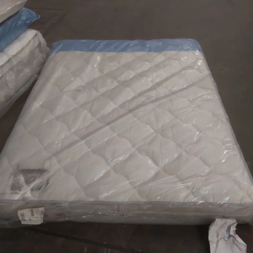 QUALITY BAGGED DESIGNER KING SIZE 150cm AIRSPRUNG LUXURY QUILTED MEDIUM MATTRESS RRP £259