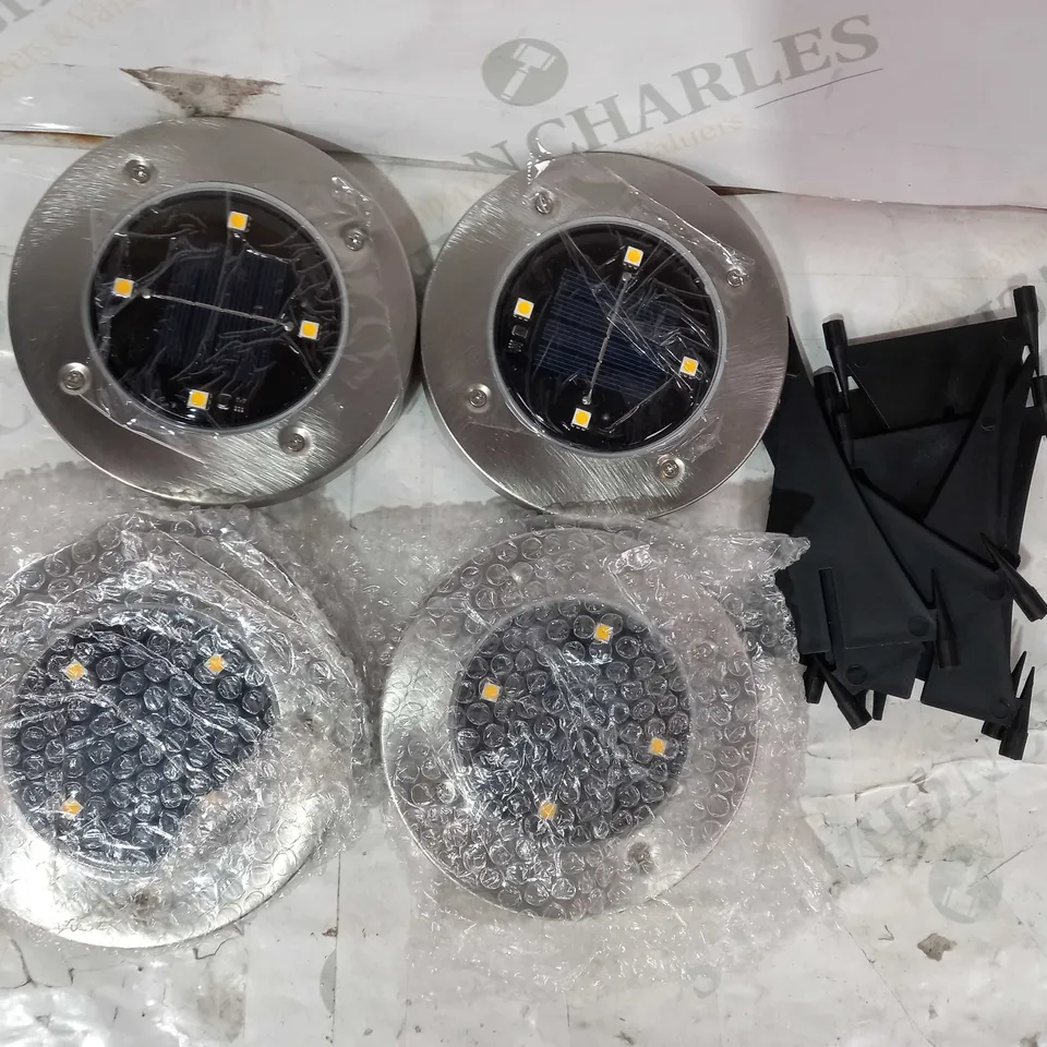 MIRAGE SET OF 4 SOLAR DECKING LIGHTS