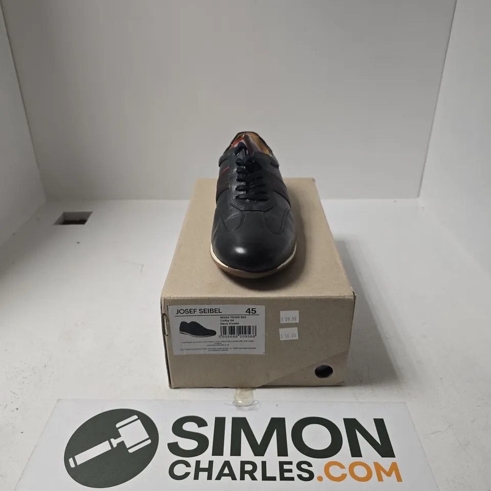 BOXED PAIR OF JOSEF SEIBEL COLBY 04 SHOES SIZE EU 45