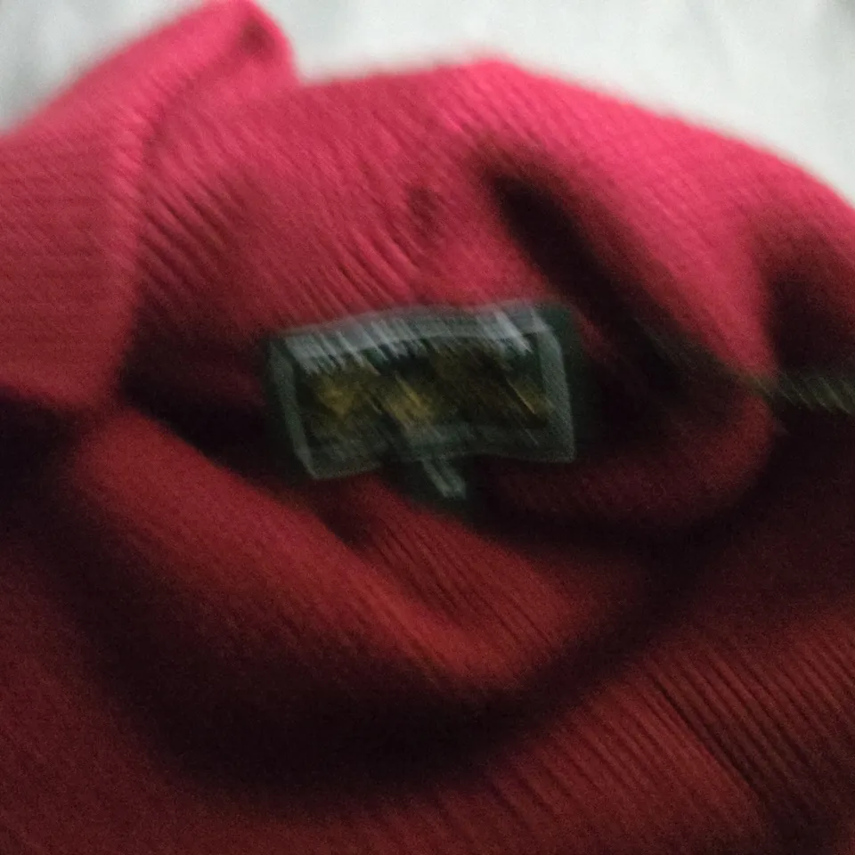 HOLLAND COOPER CHAMONIX FIT & FLARE DRESS IN WINE RED - MEDIUM