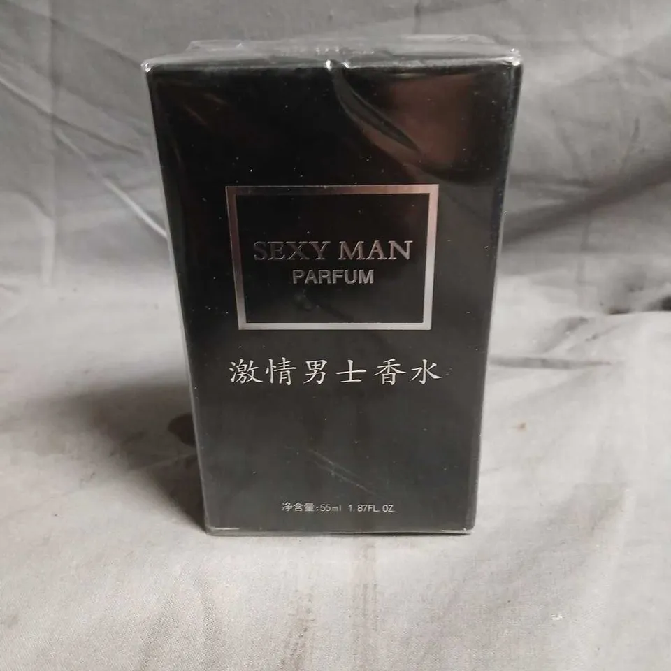 BOXED AND SEALED SEXY MAN PARFUM 55ML