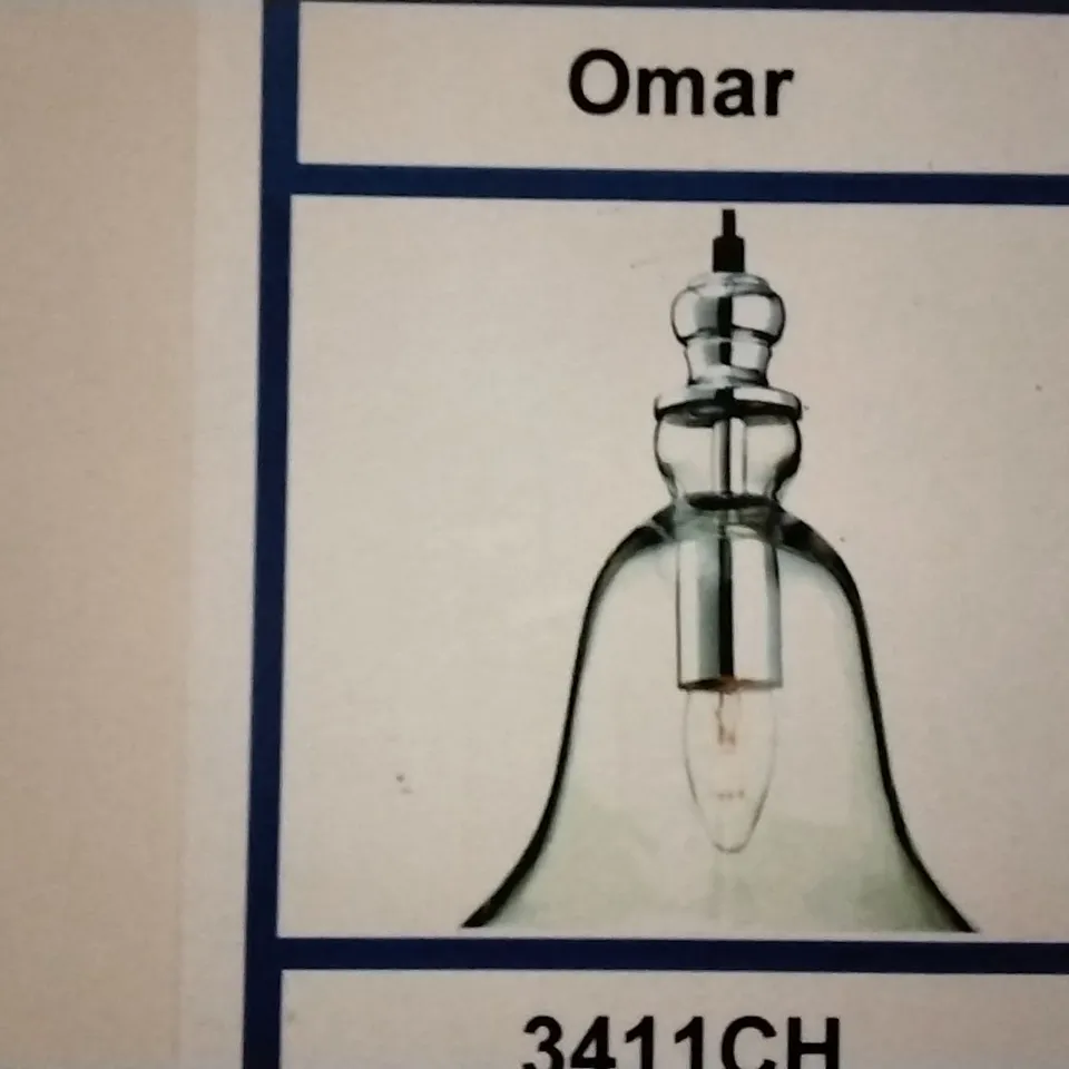 BOXED AITKIN 1-LIGHT BELL PENDENT