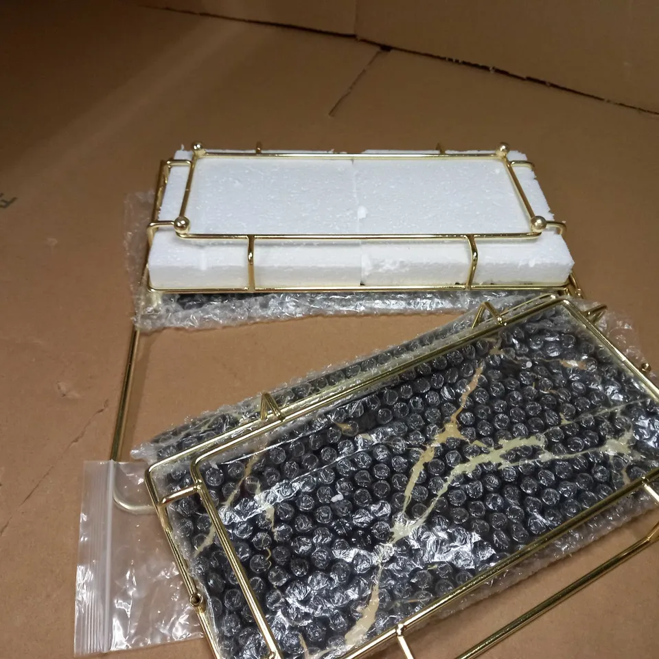 BOXED GOLD STYLE ORGANISER
