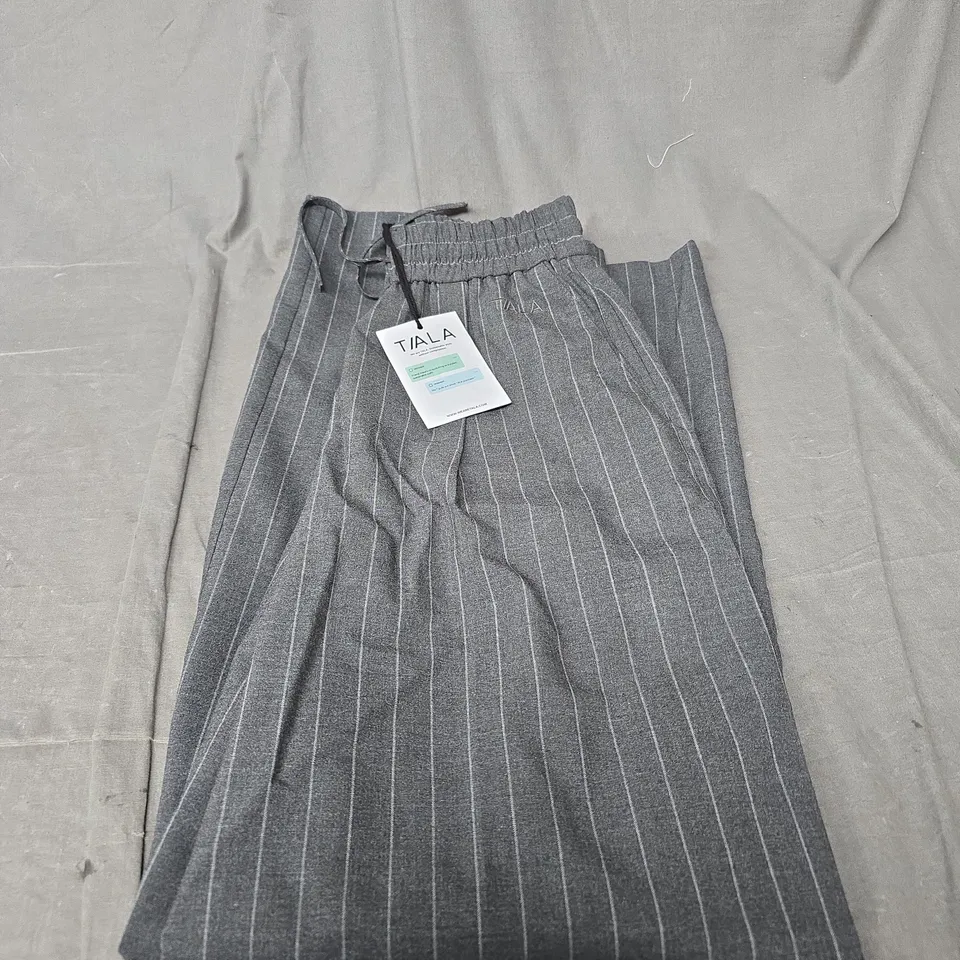 TALA DRAWSTRING WIDE LEG TROUSERS - XS