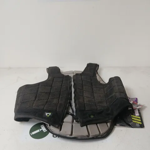 TITANIUM BODY PROTECTOR VEST – BLACK, XL ADULT REG 
