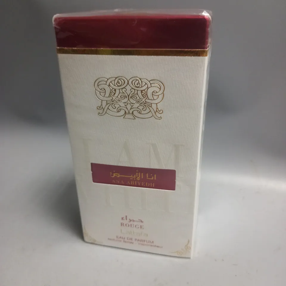 BOXED AND SEALED LATTAFA ANA ABIYEDH ROUGE EAU DE PARFUM 60ML