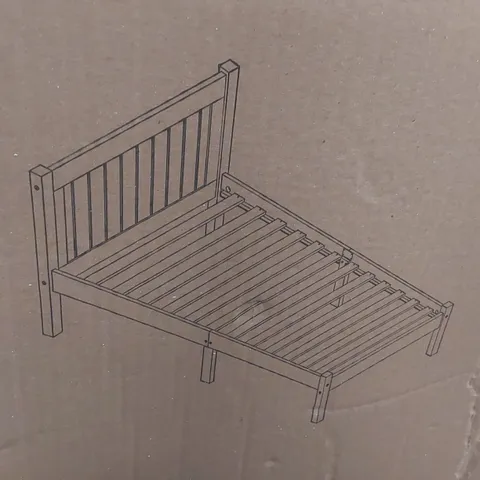 BOXED BIRLEA 90CM SINGLE RIO BED IN PINE 