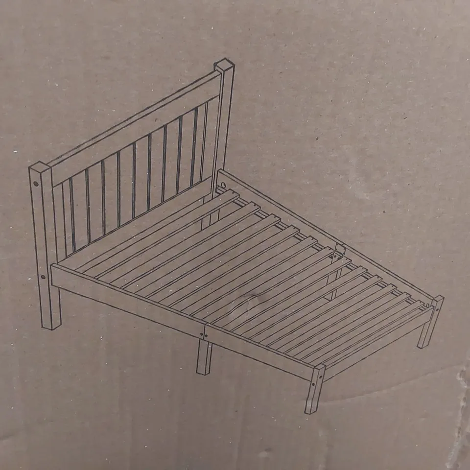BOXED BIRLEA 90CM SINGLE RIO BED IN PINE 