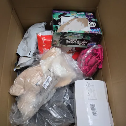 LARGE BOX OF ASSORTED TOYS AND GAMES 