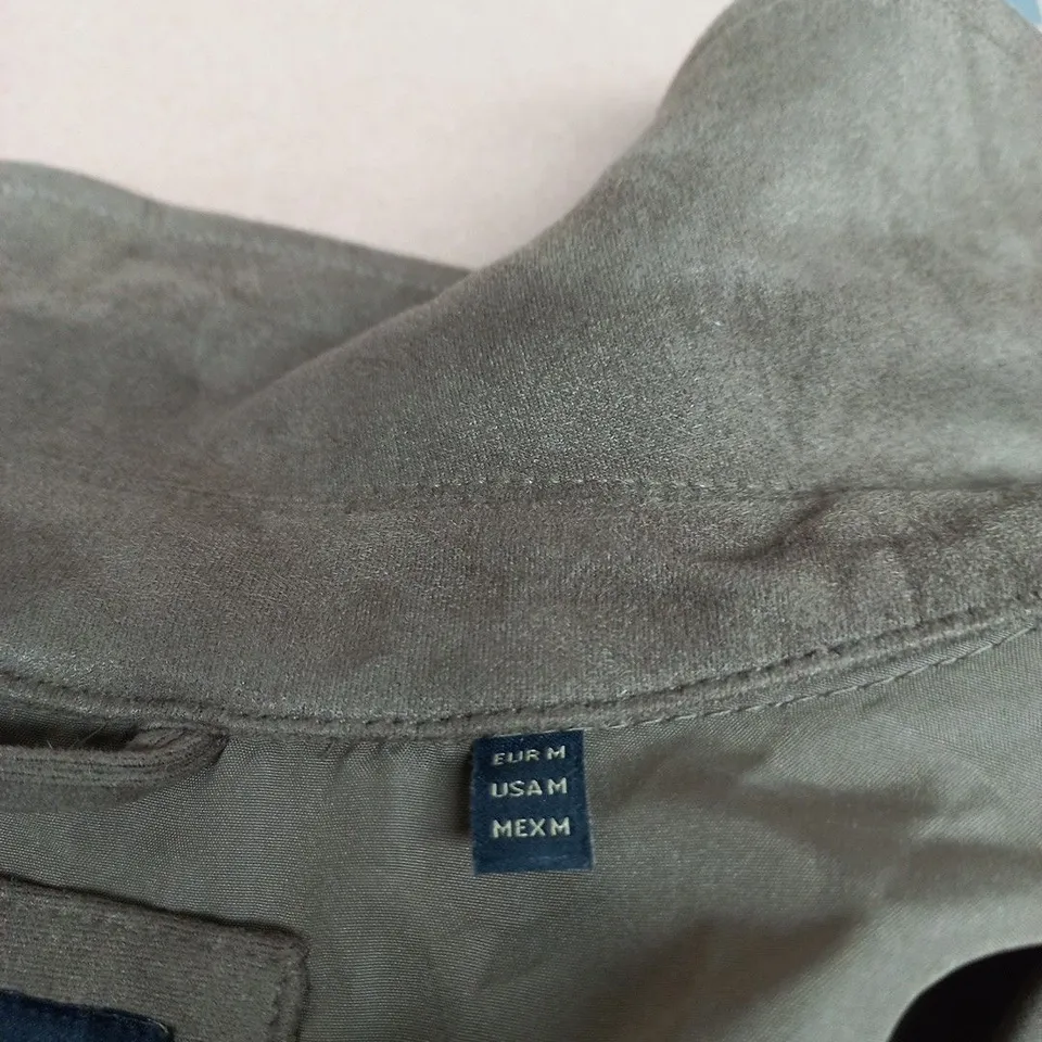 PORTER & ASH BROWN SUEDE-LOOK JACKET – (EU M / US M)
