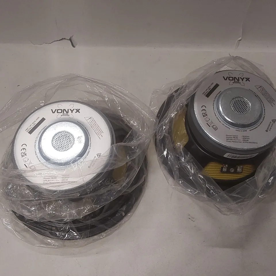 PAIR OF VONYX WK20 WOOFERS