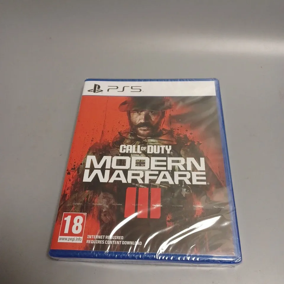 SEALED CALL OF DUTY MODERN WARFARE III FOR PS5 