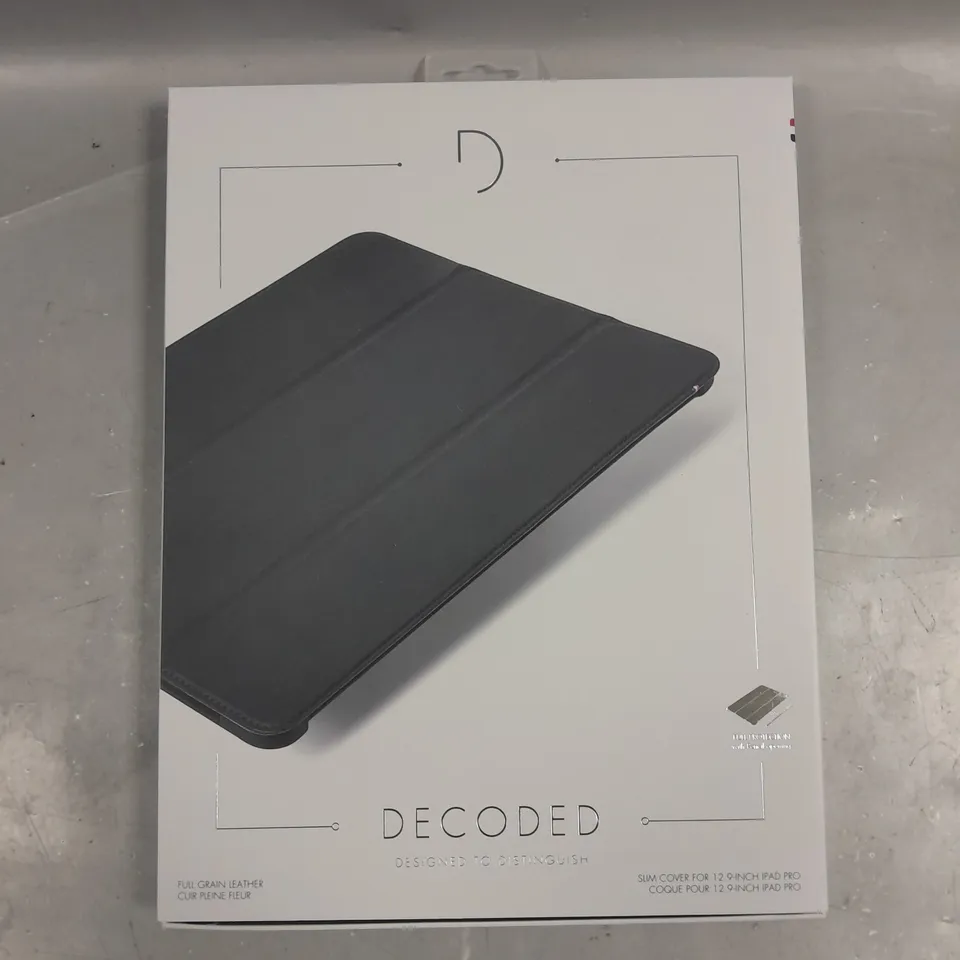 10 X BOXED DECODED SLIM COVER CASES FOR IPAD 12.9" PRO 