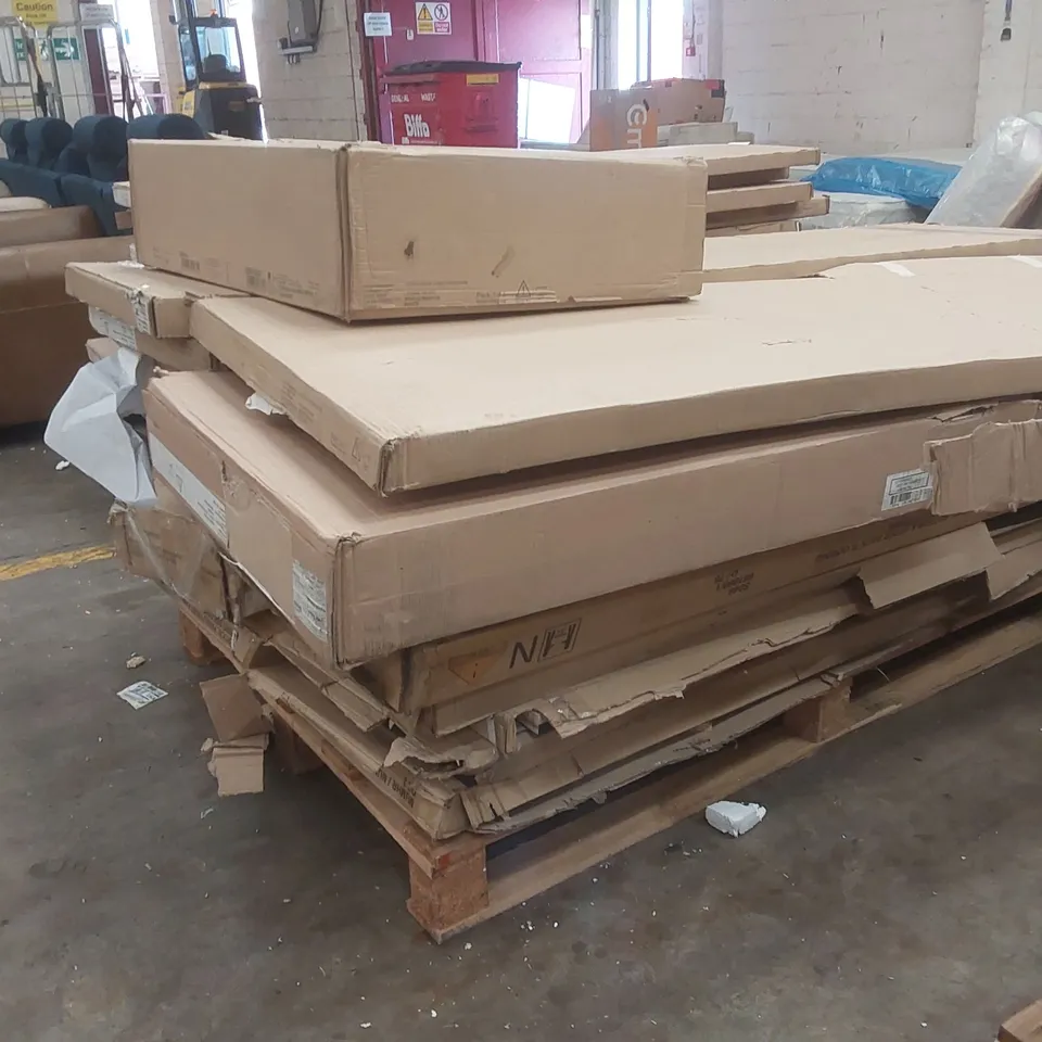 PALLET CONTAINING A LARGE QUANTITY OF ASSORTED FURNITURE PARTS 