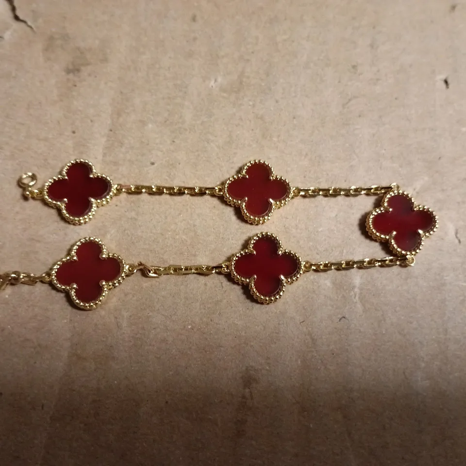 BOXED VAN CLEEF & ARPELS GOLD TONE BRACELET