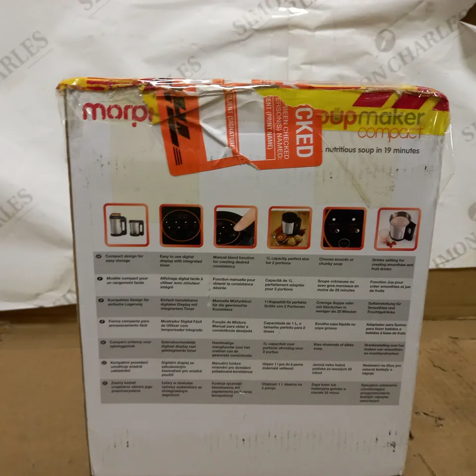MORPHY RICHARDS SOUP MAKER COMPACT