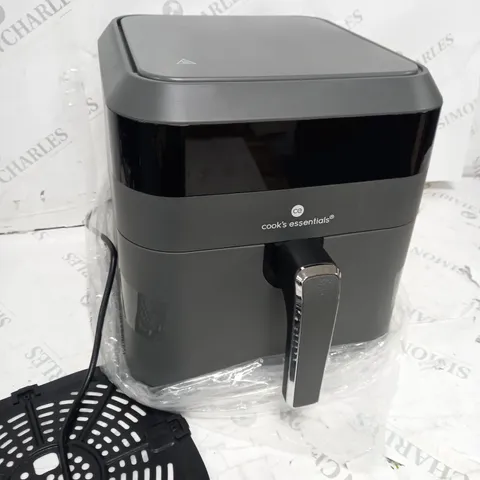 COOK'S ESSENTIALS 5.8L AIR FRYER IN SLATE GREY