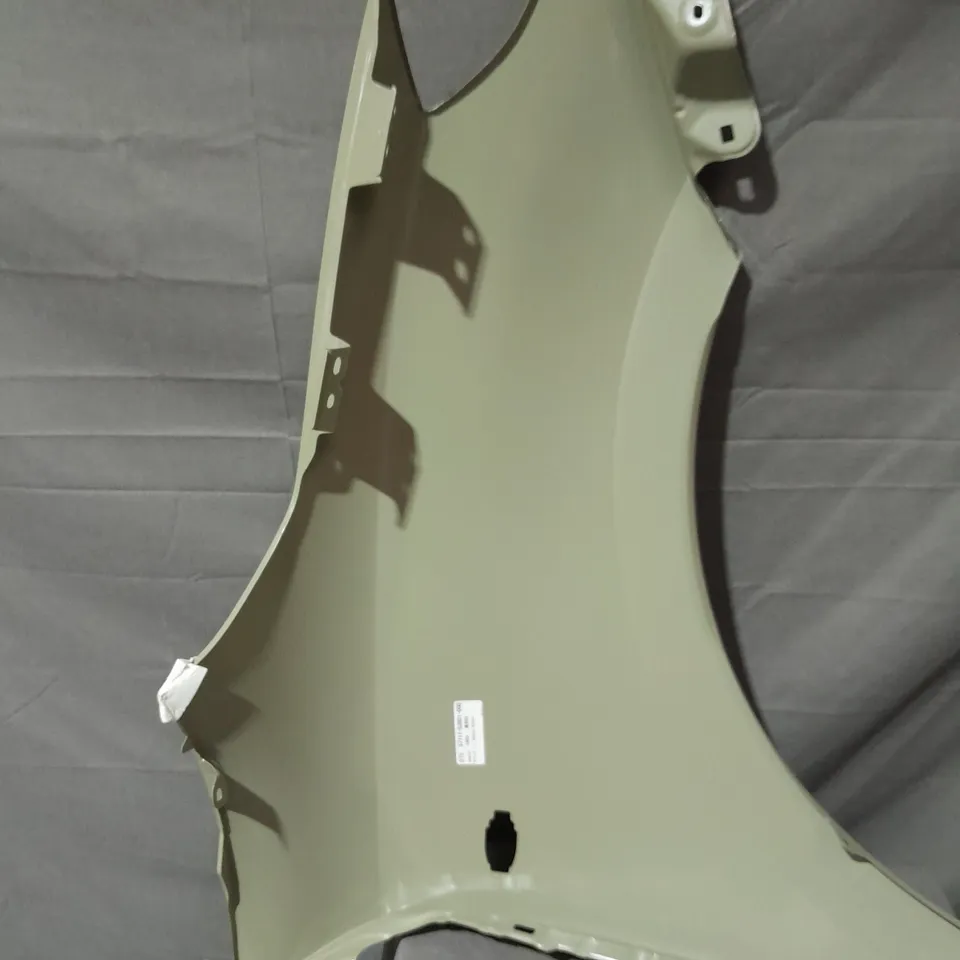 GREEN METAL VEHICLE PANEL