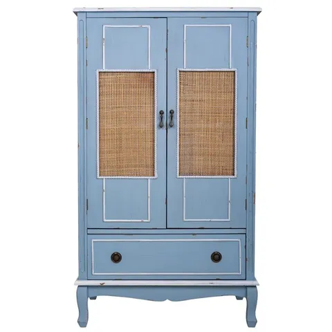 BOXED CLOTIE 2 DOOR MANUFACTURED WOOD WARDROBE