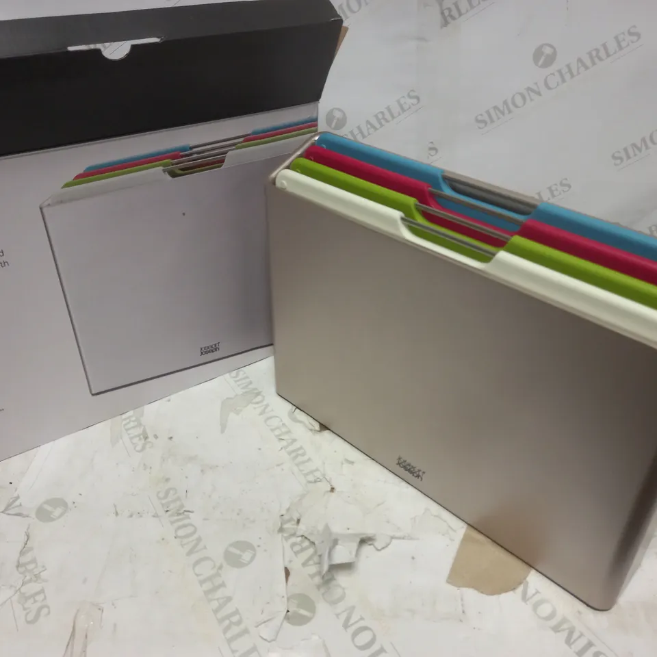 JOSEPH JOSEPH LARGE FOLIO CHOPPING BOARD SET  RRP £69.99