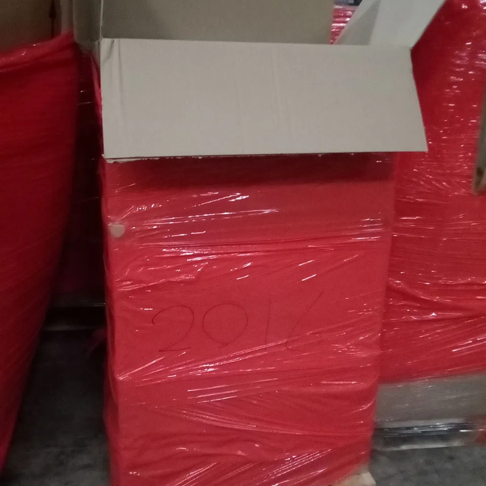 PALLET OF 6 BOXES CONTAINING ASSORTED ITEMS INCLUDING ACRYLIC PAINT SET, AIR FRYER LINERS, PHOTO BOOTH PROPS, EXTENDABLE DUSTERS, UNDERBED STORAGE BAGS, PARTYWOO BALLOONS 