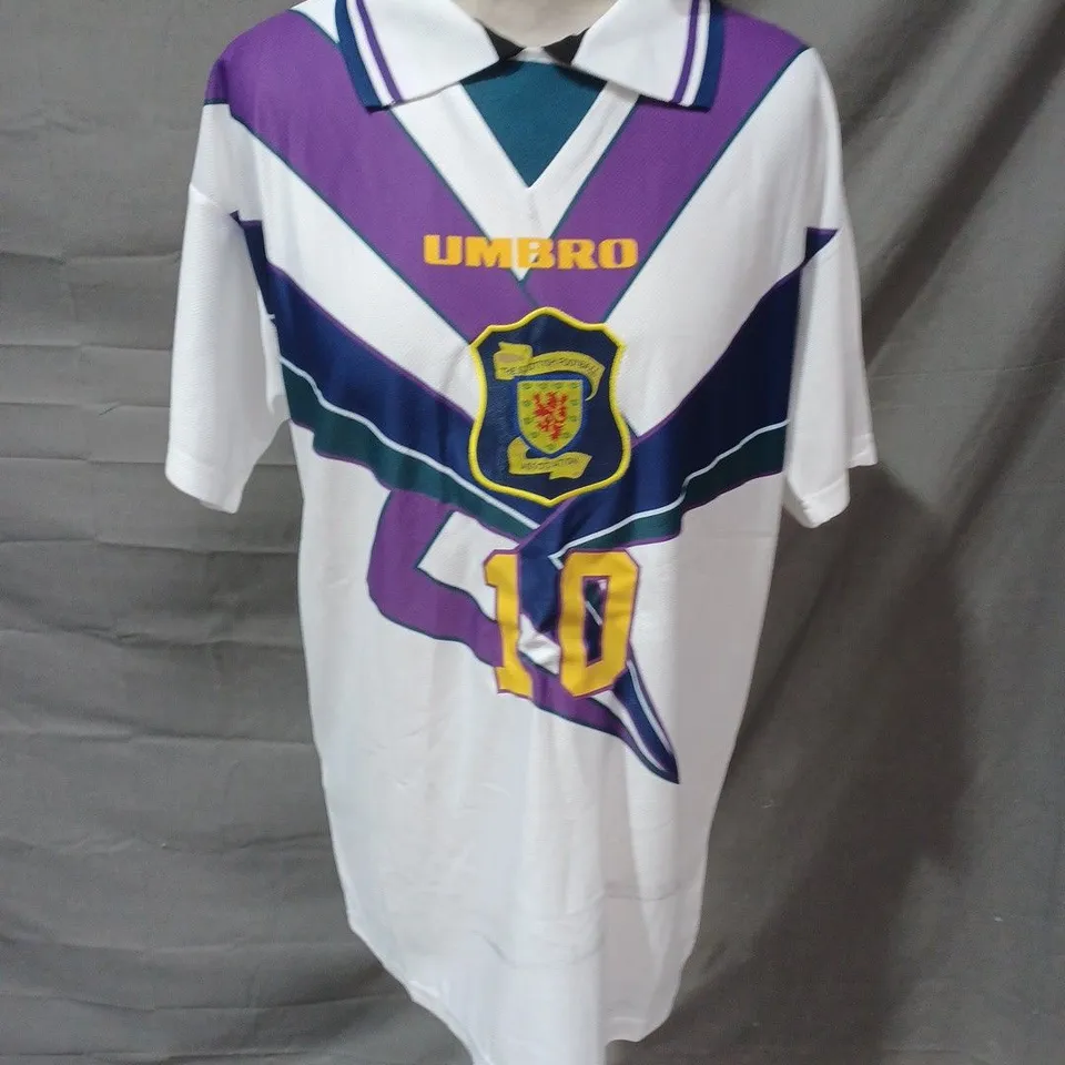 SCOTTISH FOOTBALL UMBRO FOOTBALL SHIRT - M