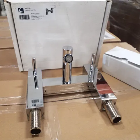 BRAND NEW BOXED LUCCA 2H BATH FILLER- CHROME