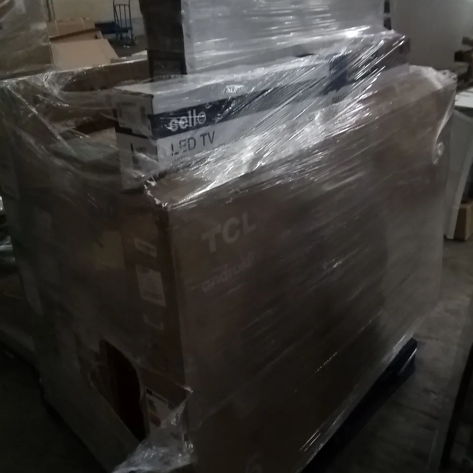 PALLET OF APPROXIMATELY 9 ASSORTED TELEVISIONS TO INCLUDE