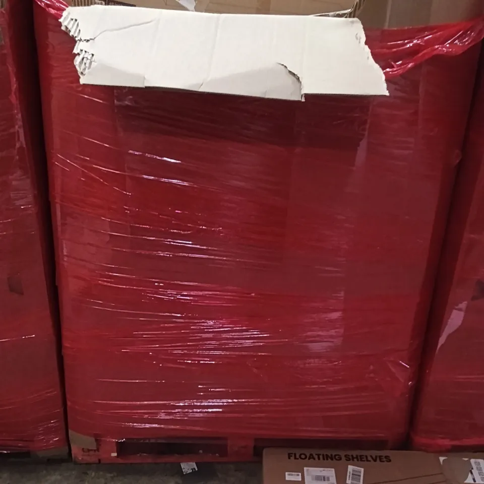 PALLET OF ASSORTED ITEMS INCLUDING - FLOATING SHELVES