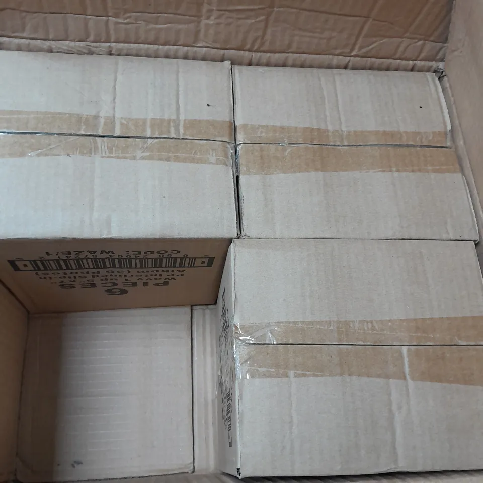 LOT OF 4 BOXES (6 PER BOX) ASSORTED PHOTO ALBUMS